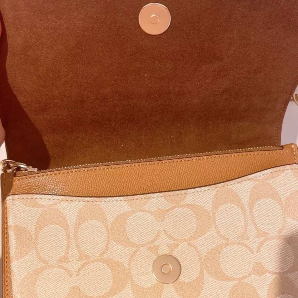 Coach Klare Crossbody In Signature Canvas - Picture 7 of 9
